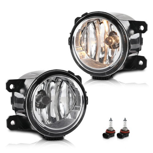 Solid Spare Front Bumper Fog Lights Driving Lamps Fit For 14-22 Ram Promaster 1500 2500 3500