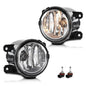 Solid Spare Front Bumper Fog Lights Driving Lamps Fit For 14-22 Ram Promaster 1500 2500 3500