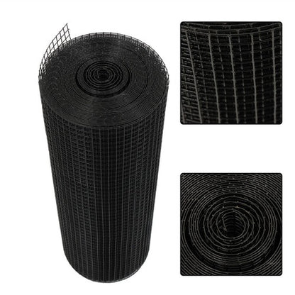 Solid Spare 24in×50ft 1/2Inx1/2In Hardware Cloth Chicken Wire Fence Vinyl Coated Welded Mesh