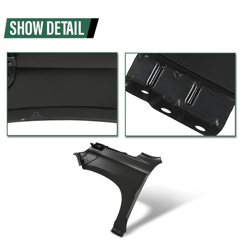 Solid Spare Front Fender Passenger Side 84384211 Fit For 2021-2024 Chevrolet Suburban Tahoe