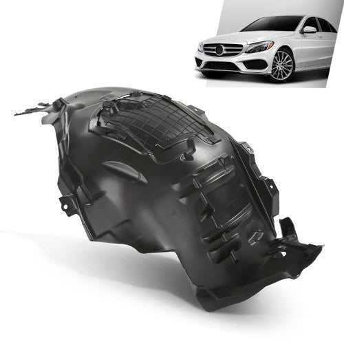 Solid Spare Fit For 2015-2021 Mercedes-Benz W205 C-Class Front Left Side Fender Liner