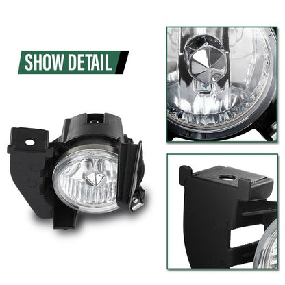 Solid Spare Fog Light Driving Lamp Assembly Fit For 2006-2008 Subaru Forester Right Side