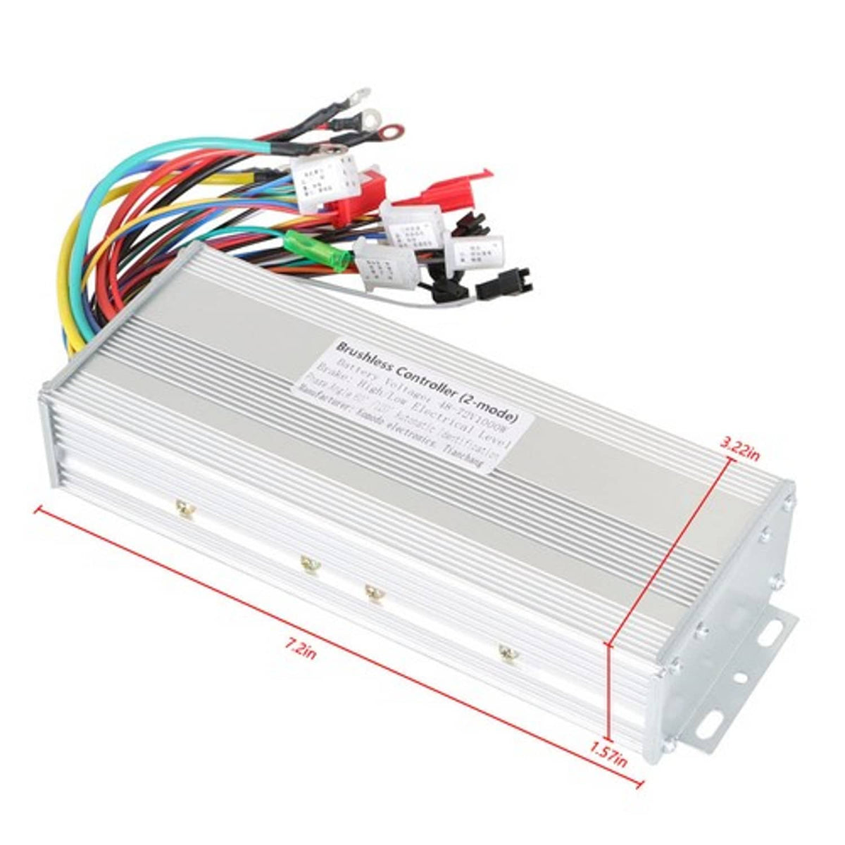 Solid Spare DC48-72V 1000W Brushless Motor Controller for E-bike Electric Bicycle Scooter US