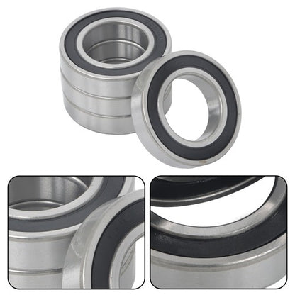 Solid Spare 10Pcs 6007-2RS Bearings 35×62×14mm Double Rubber Seals Deep Groove Ball Bearing