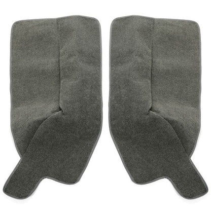 Solid Spare 6Pcs Gray Carpet Rug Mat Fits 86-95 Jeep Wrangler YJ 76-86 CJ-7 L& R Full Set