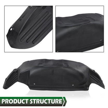 Solid Spare Rear Fender Liner Wheel Well Guard Fit For 2021-2024 Ford F-150 ML3Z9927886A