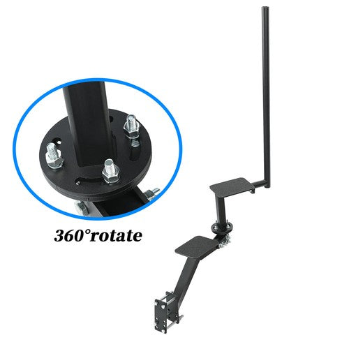 Solid Spare For Bass Boat 2 Step 360 Dual Boat Trailer Steps Trailer Step w/ Handle Combo