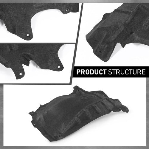 Solid Spare Fit For 2017-2023 Audi Q7 Rear Right Side Fender Liner Splash Shield 4M0821192H