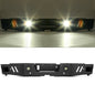 Solid Spare Rear Bumper Steel For 2010-2018 2019-2024 Ram 2500 3500 w/ LED lights Bolt Kits