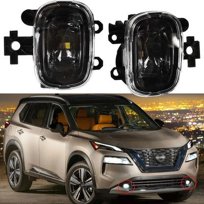 For Nissan Rogue 2021 2022 2023 Fog Lights lamps LED DRL Left & Right