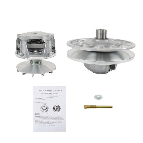 Solid Spare For 02-05 POLARIS SPORTSMAN 600 EBS PRIMARY & SECONDARY CLUTCH 1321971 1322407