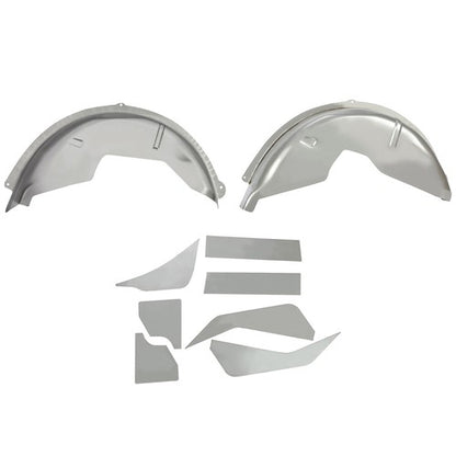 Solid Spare For 040401DS Mini Tubs For 67-69 Chevy Camaro / Pontiac Firebird, Pair (LH+RH)