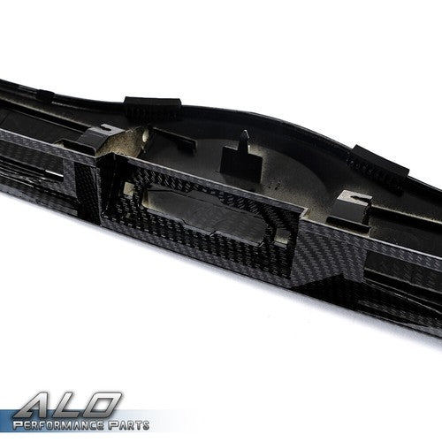 Solid Spare Liftgate Tailgate Handle Carbon Fiber Look Fit For 2004-2009 Toyota Prius