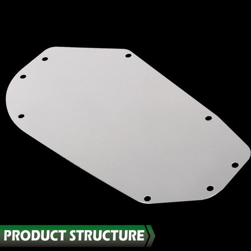 Solid Spare Fit For 66-67 Chevelle Aluminum A/C Heater Delete Panel Plate Blower Cover