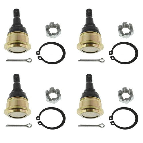 Solid Spare Upper Lower 4 Pack Ball Joint Fit For 2015-2019 Yamaha Viking VI 5LP-23579-00-00