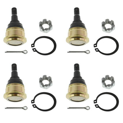 Solid Spare Upper Lower 4 Pack Ball Joint Fit For 2015-2019 Yamaha Viking VI 5LP-23579-00-00