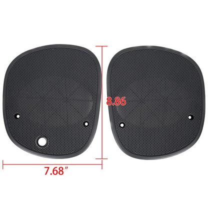 Solid Spare 2PC For 98-05 Chevrolet S-10 Blazer Left & Right Upper Dash Speaker Cover Grille