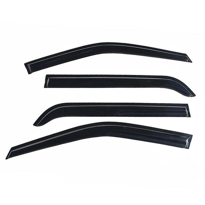 Solid Spare For Ford Explorer 2011-2019 Window Shade Visor Guards Sun Rain Shade Smoke Black