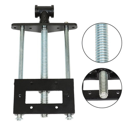 Solid Spare 9" Cast Iron woodworking bench vise Front Screw Vise for Workbench New
