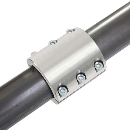 Solid Spare Steel tube clamp weldable bolt on 1.75" 1 3/4" roll cage mounts