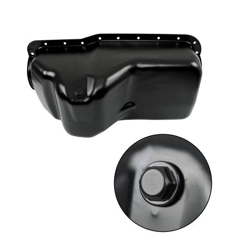 Solid Spare Durable For Ford F-250 F-150 1980 1981-1996 5.0L V8 264-002 1PC Engine Oil Pan