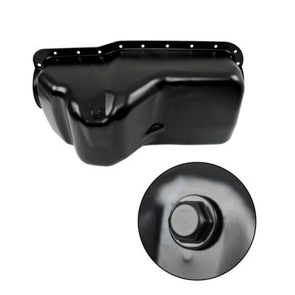 Solid Spare Durable For Ford F-250 F-150 1980 1981-1996 5.0L V8 264-002 1PC Engine Oil Pan