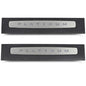 Solid Spare Fit For 17-22 Super Duty Crew Cab LED Illuminated Platinum Door Sill Plate Set