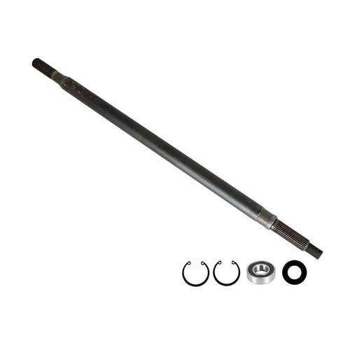 Solid Spare Driver Side W/ Bearing Seal Kit Shaft For EZGO TXT Rear Axle Elec Cart 1994.5-Up
