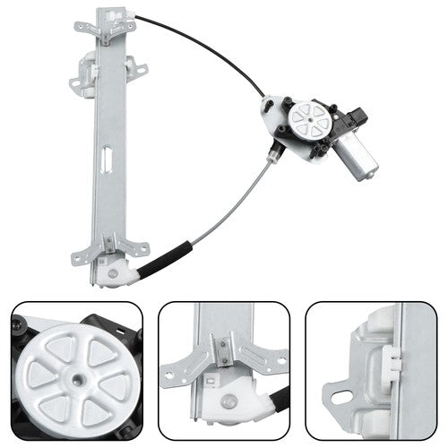 Solid Spare 741-305 Front Right Window Regulator w/ motor For Honda Accord 2 Door 2003-2007