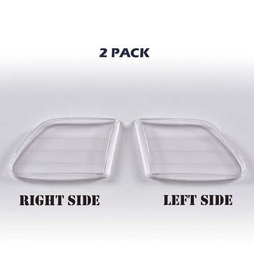 Solid Spare Fit For 97-04 Ford F150 Expedition Clear Headlight Replacement Lens
