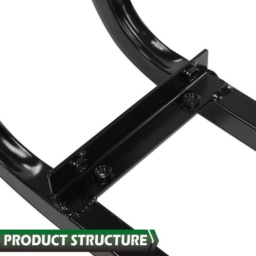 Solid Spare Fit For Yamaha EZGO Club Car Golf Cart Black Universal Rear Seat Safety Grab Bar