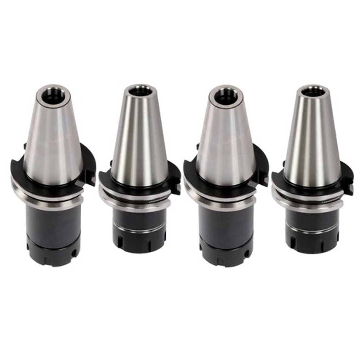 Solid Spare CAT40-ER25 Collet Chucks short & long 0.0001 Runout-TOTAL 4 Pack Tool Holder New