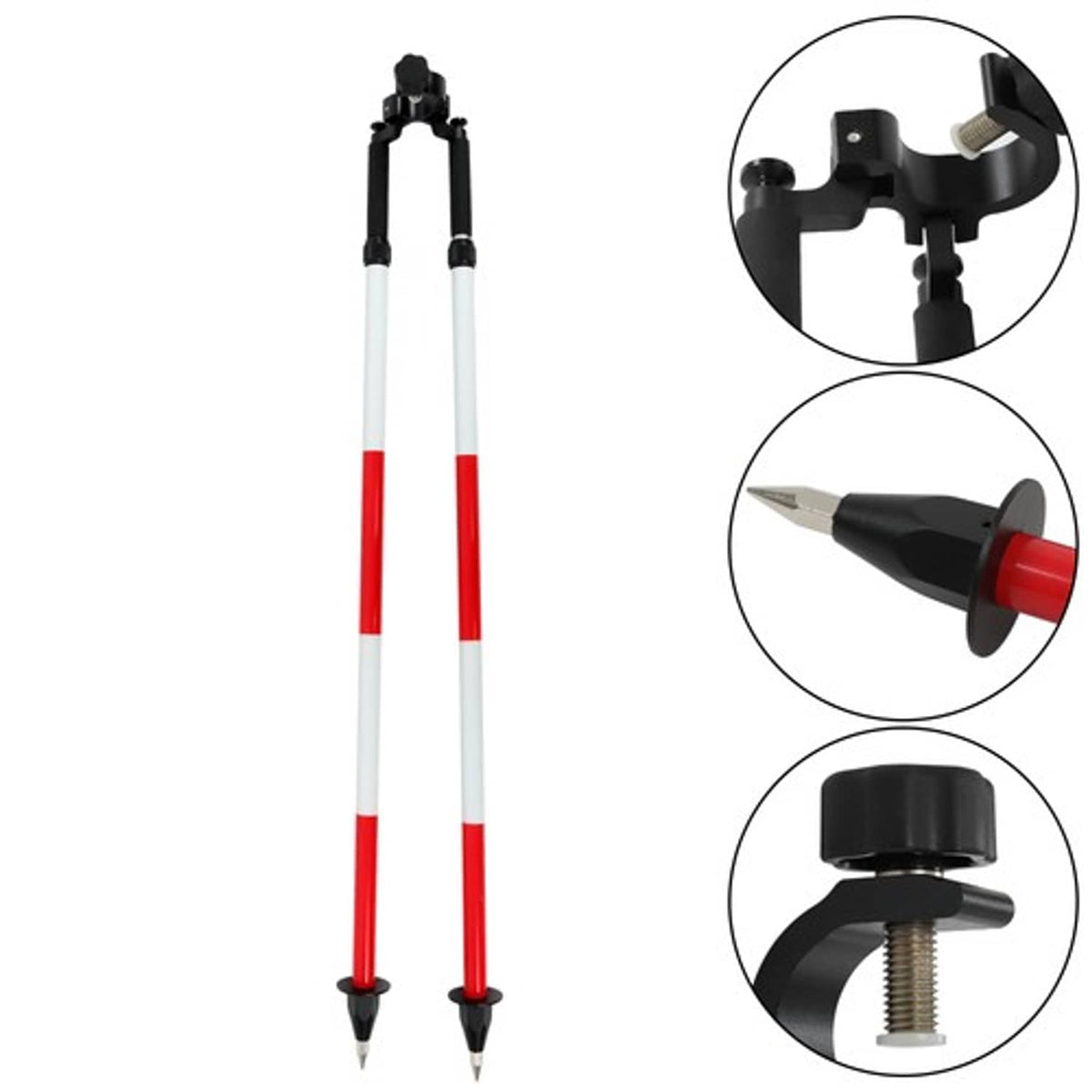 Solid Spare GPS Aluminum Alloy Two-legged Support Red And White Color New