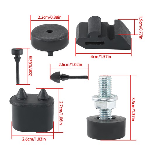 Solid Spare For Chevrolet Camaro 67-79 Rubber Stoppers Bumper Stopper Kit&Hood Adjusters NEW
