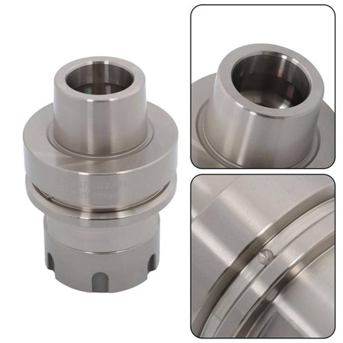 Solid Spare Collet Chuck Tool Holder HSK63F-ER32-70 G2.5 30k RPM CNC Router HSD HSK 63F