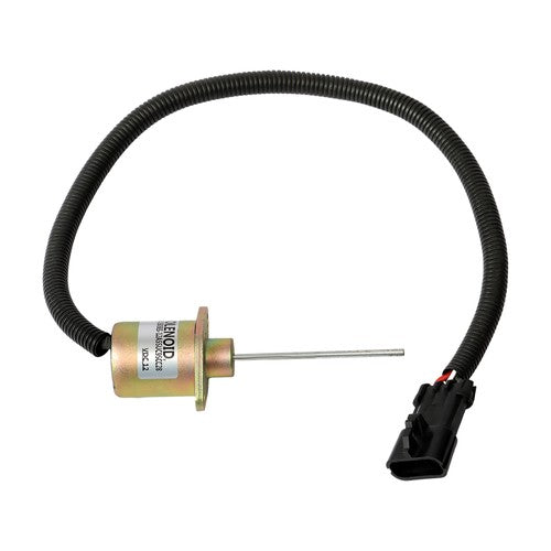 Solid Spare Shutoff Solenoid Valve For Kubota 25-38109-05Z SA-5019 1503ES-12A5SUC9SCC28
