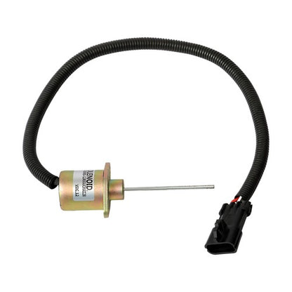 Solid Spare Shutoff Solenoid Valve For Kubota 25-38109-05Z SA-5019 1503ES-12A5SUC9SCC28