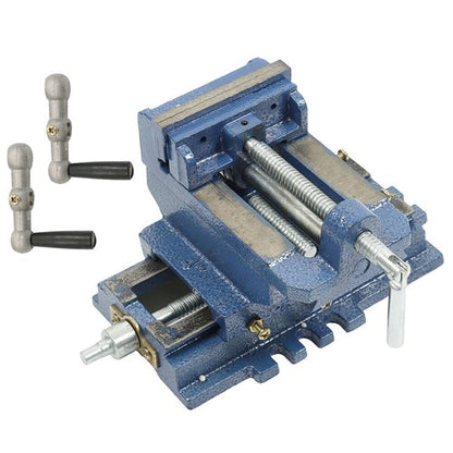 Solid Spare 4 Inch Compound 2 Way X-Y Heavy Duty Vise Clamp Machine Drill Press Machine New