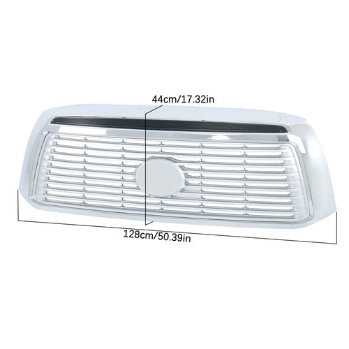 Solid Spare 53100-0C240 Front Upper Grille New Suitable For Toyota Tundra 2010-12 13 Chrome