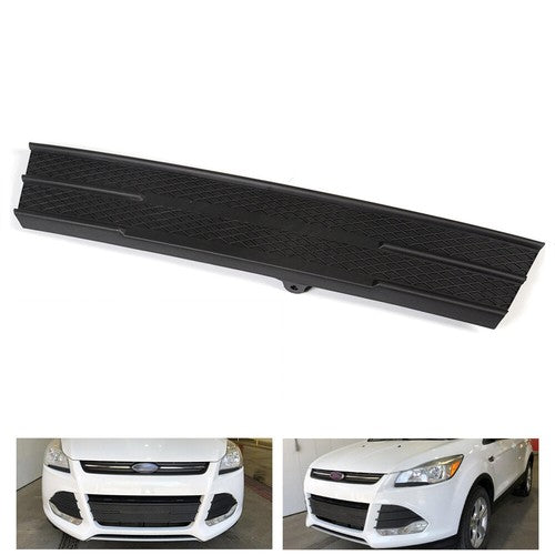 Solid Spare Fit For 2013-2016 Ford Escape 4-Door Front Bumper Lower Middle Grille Grill