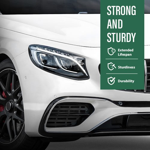 Solid Spare Fit For Mercedes-Benz S-Class W222 2018-2020 Headlight Headlamp Lens Cover Right