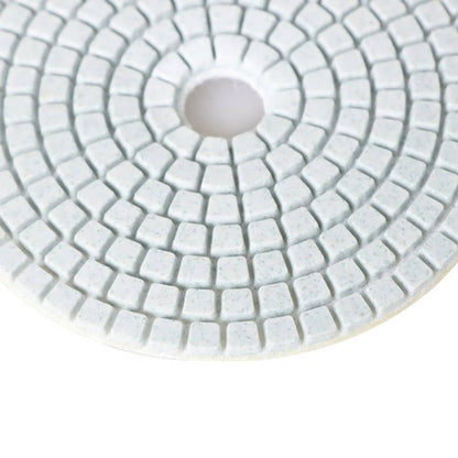 Solid Spare Diamond Polishing Pads Wet Dry 4 Inch Set Kit For Granite Concrete Marble 12PCS
