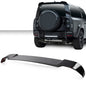 Solid Spare Fit For 20-23 Land Rover Defender 90 / 110 Rear Roof Spoiler Wing Glossy Black