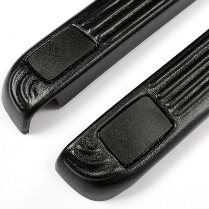 Solid Spare For 02-16 Ford F250 F350 Super Duty 8.0' Bed Side Rail Top Molding Covers LH+RH