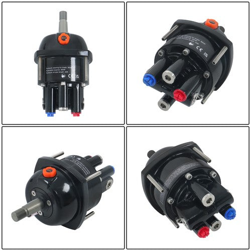 Solid Spare 90HP Hydraulic Outboard Steering Kit 20ft Boat Marine System For Single Station