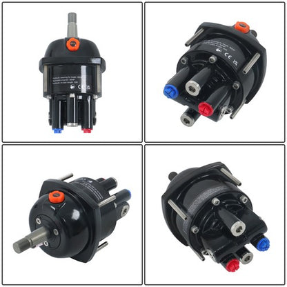 Solid Spare 90HP Hydraulic Outboard Steering Kit 20ft Boat Marine System For Single Station