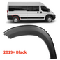 Solid Spare Fits 2019-2022 Ram ProMaster Right Rear Wheel Flare Trim Molding Black 1500-3500