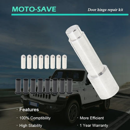 Solid Spare Door Hinge Pin Guides Liner Bushing Removal Tool Kit For Jeep Wrangler 2007-2020