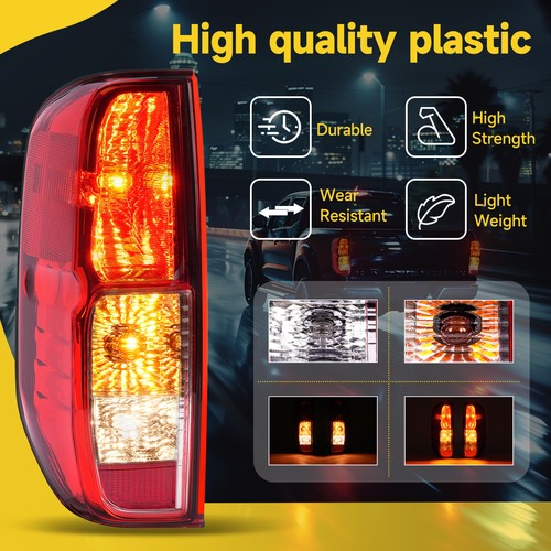 Solid Spare Pair Tail Lights Lamps For Nissan Frontier 2005-21 Suzuki Equator 09-12 w/ Bulbs