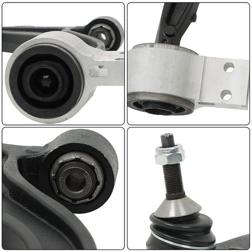 Solid Spare 10Pcs Front Lower Control Arms Sway Bars Tie Rods For Ford Taurus Flex Lincoln